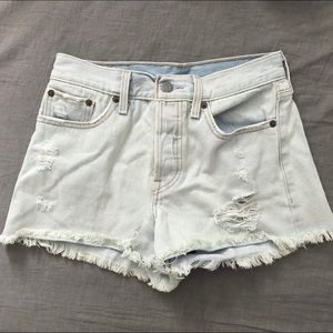 Levi’s Denim Shorts | high-w | 25 | button-fly